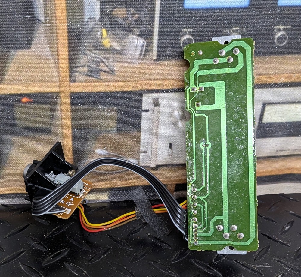 Technics SL-1200M3D pitch control with knob