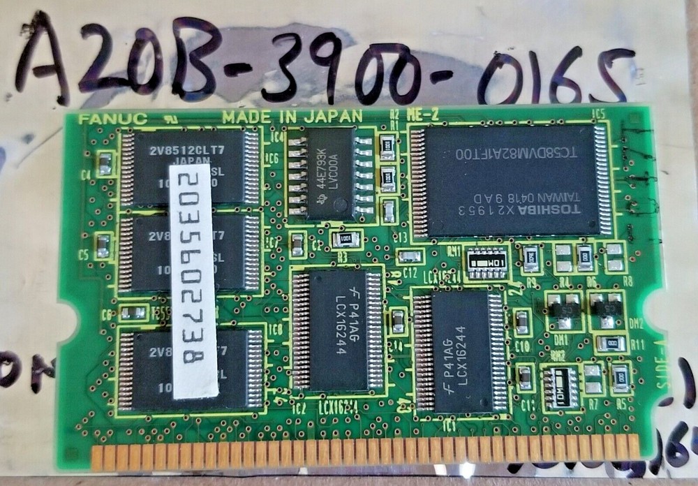 FANUC MEMORY FROM 32MB SRAM 3MB (A20B-3900-0165)