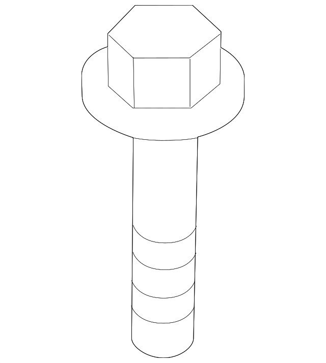 Genuine GM Trans Mount Bracket Bolt 11610907