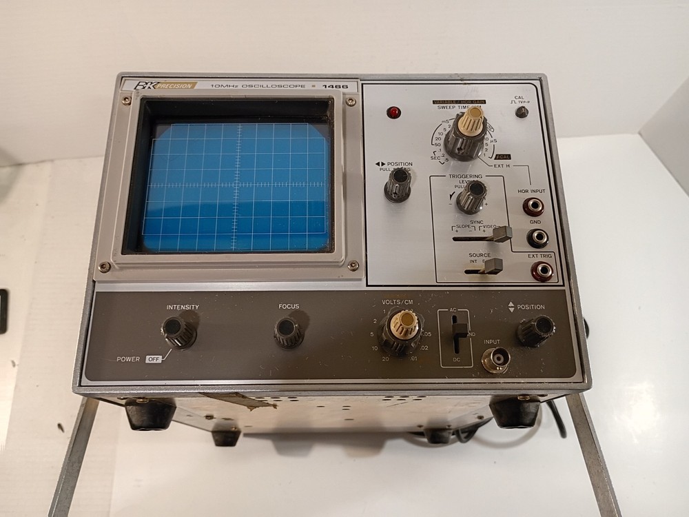 Vintage B&K 10 MHz Oscilloscope 1466 - Powers on -Untested