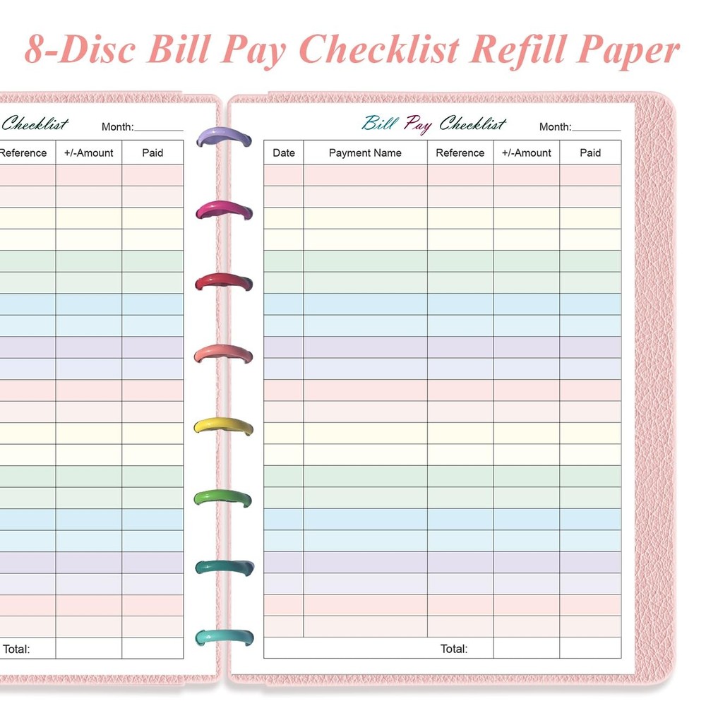 Junior Size Payment Checklist Refills - 50 Sheets/100 1-Pack, [MULTIPLE]
