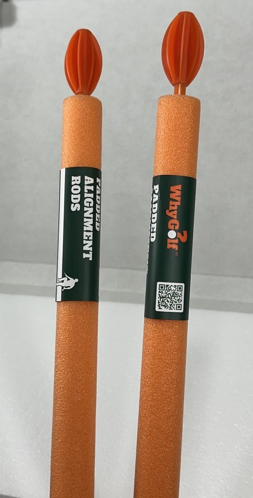 WhyGolf Alignment Bundle - Alignment Discs with Padded Golf Rods MISSING BAG