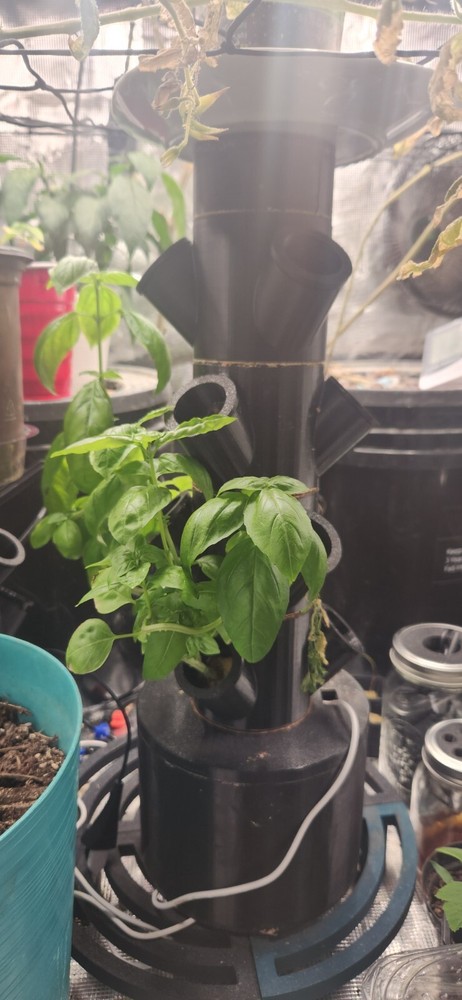 3D Printed USB Hydroponic Tower | Vertical Garden | 3 Sizes | Large