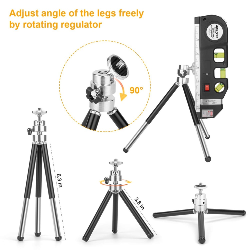 Laser Level Tool Multipurpose Line Kit With triangle Black