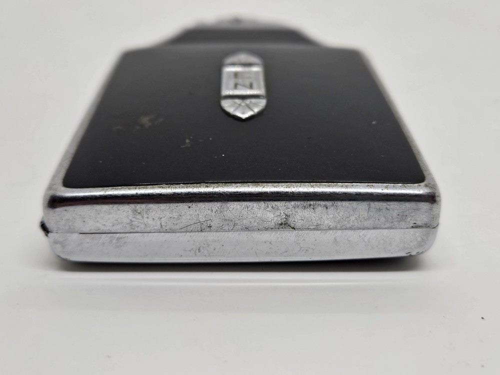 Vintage RONSON Mastercase Art Deco Combination Cigarette Case with Lighter