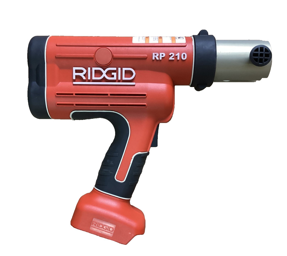 RIDGID RP 210 Compact Press Tool 18V Tested & Working Green Light USED
