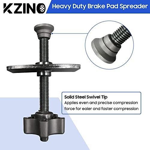 Brake Pad Spreader, Heavy Duty Piston Brake Caliper Compression Tool, Disc