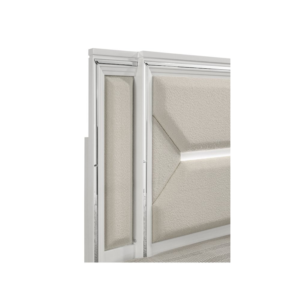 Marmore 4-piece Eastern King Bedroom Set White