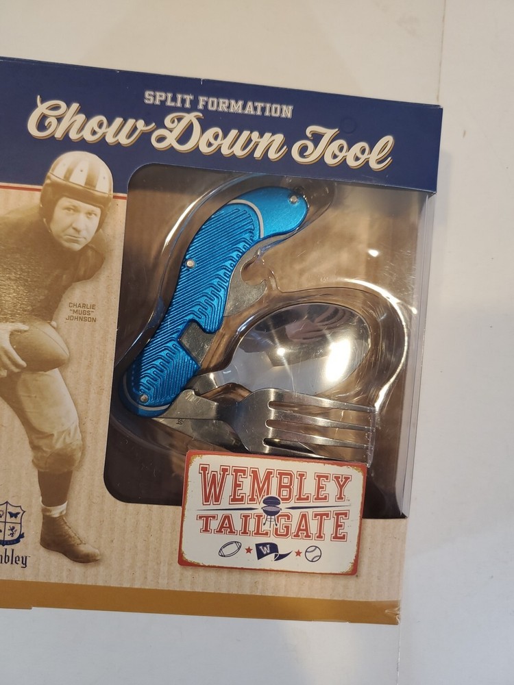 Wembley Tailgate Split Formation Chow Down Tool Fork/Knife/Spoon/Bottle Opener