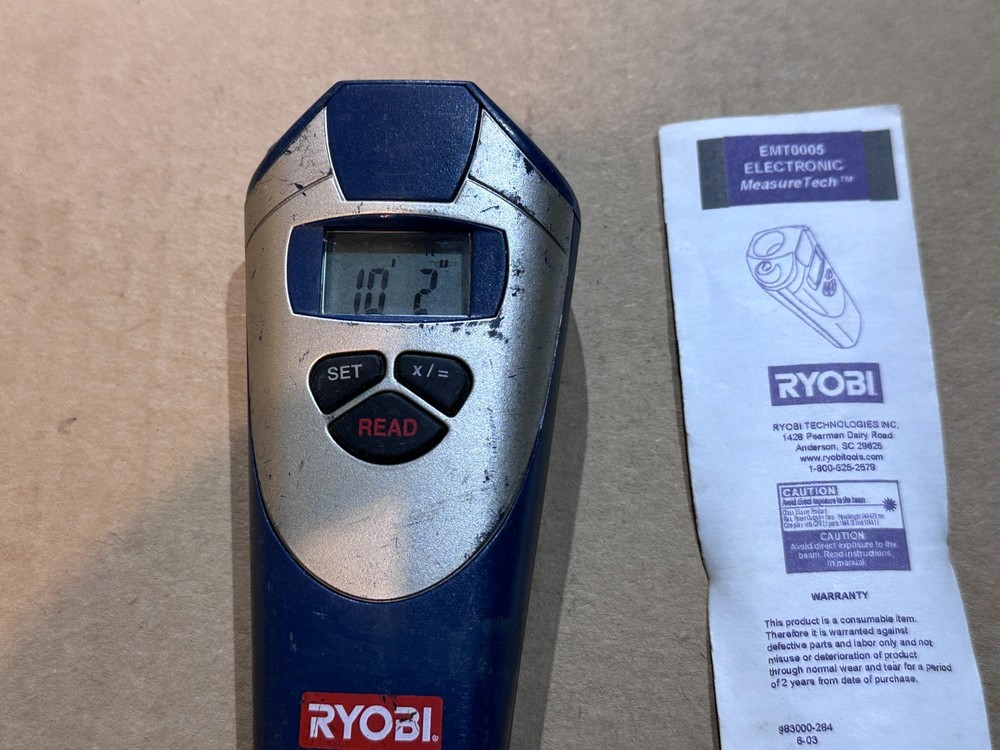 Ryobi EMT 0005 Electronic MeasureTech