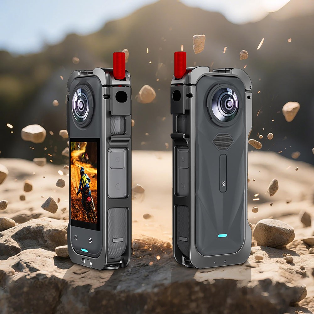 New Protective Frame Kit with Lens Cover for Insta360 X5 Camera Accessory