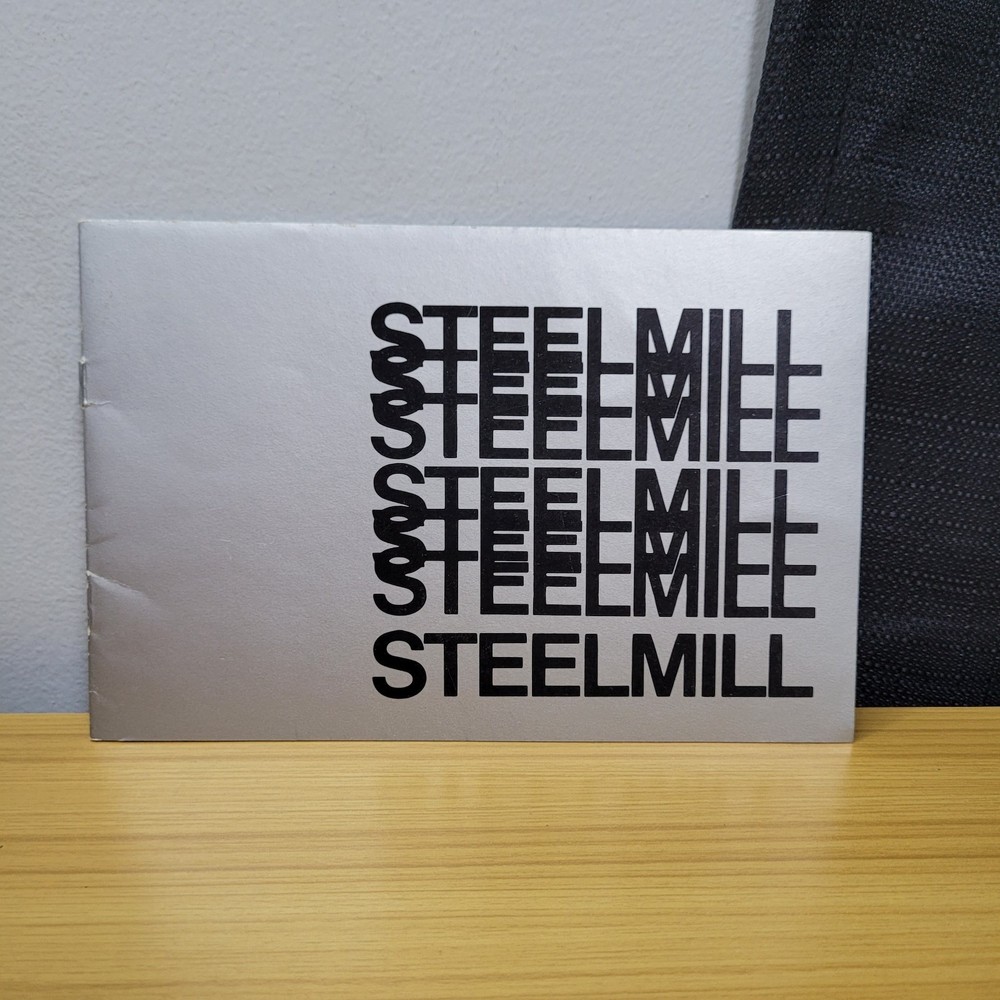 Steelmill Booklet Bruce Springsteen Vintage