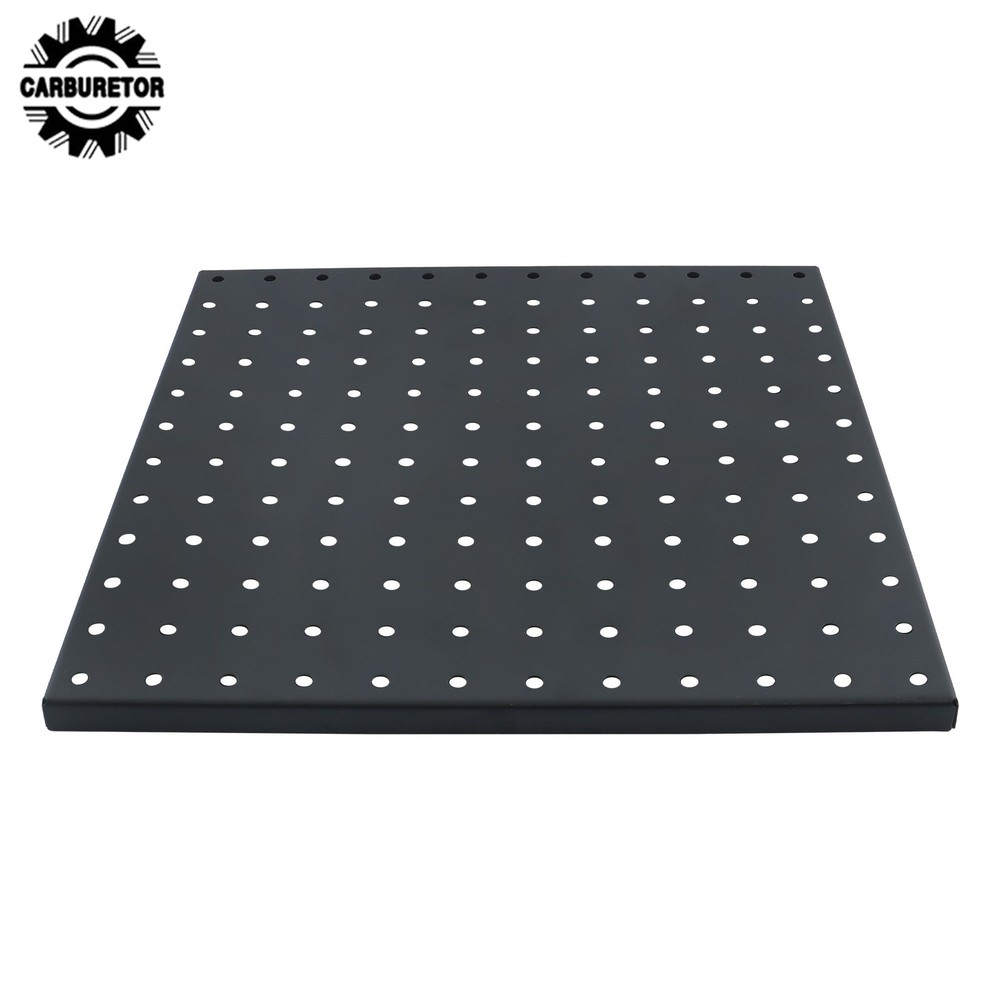 4 Pack 12 × 12 Inch Metal Pegboard Panel Wall Organizer Panel Storage Hanger