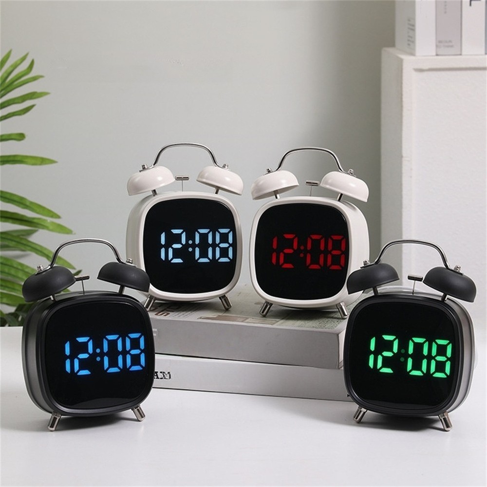 Peaceful Environment Digital Clock Easy Readability Mechanical Ringing Sound
