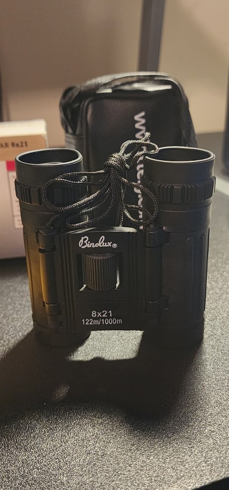 Binolux 8x21 Compact Field Glasses/Binoculars