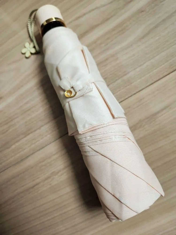 BURBERRY Folding Umbrella, Cherry Blossom, Pink