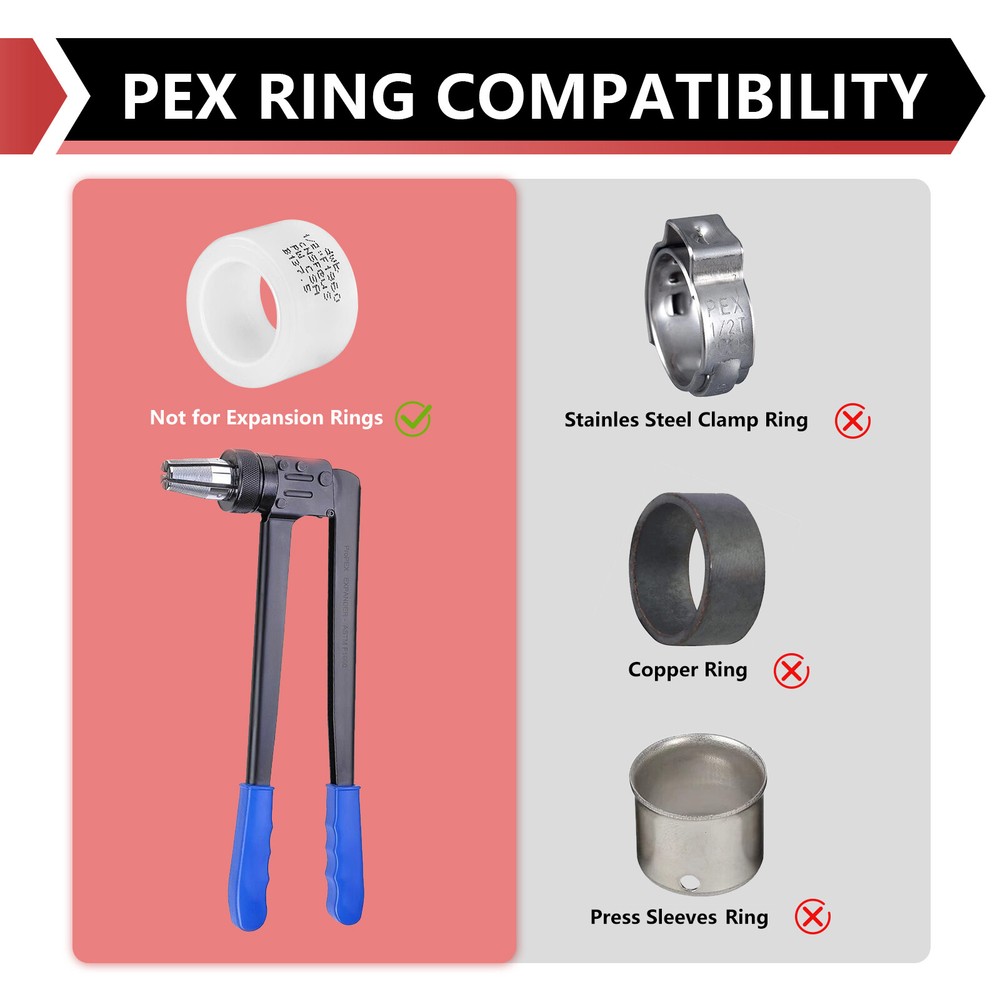 EFIELD 3/4"×3/4"PPSU Pex A Expansion Straight Coupling Poly Fitting FreeShipping