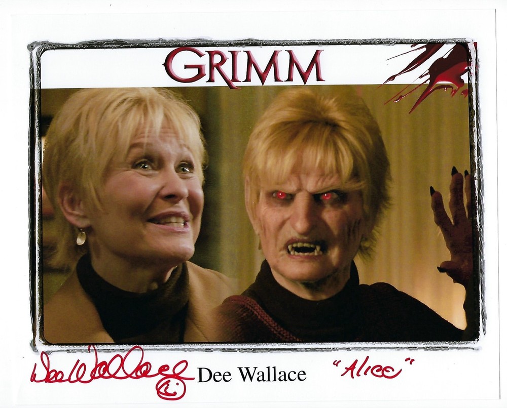 Dee Wallace - Grimm signed photo
