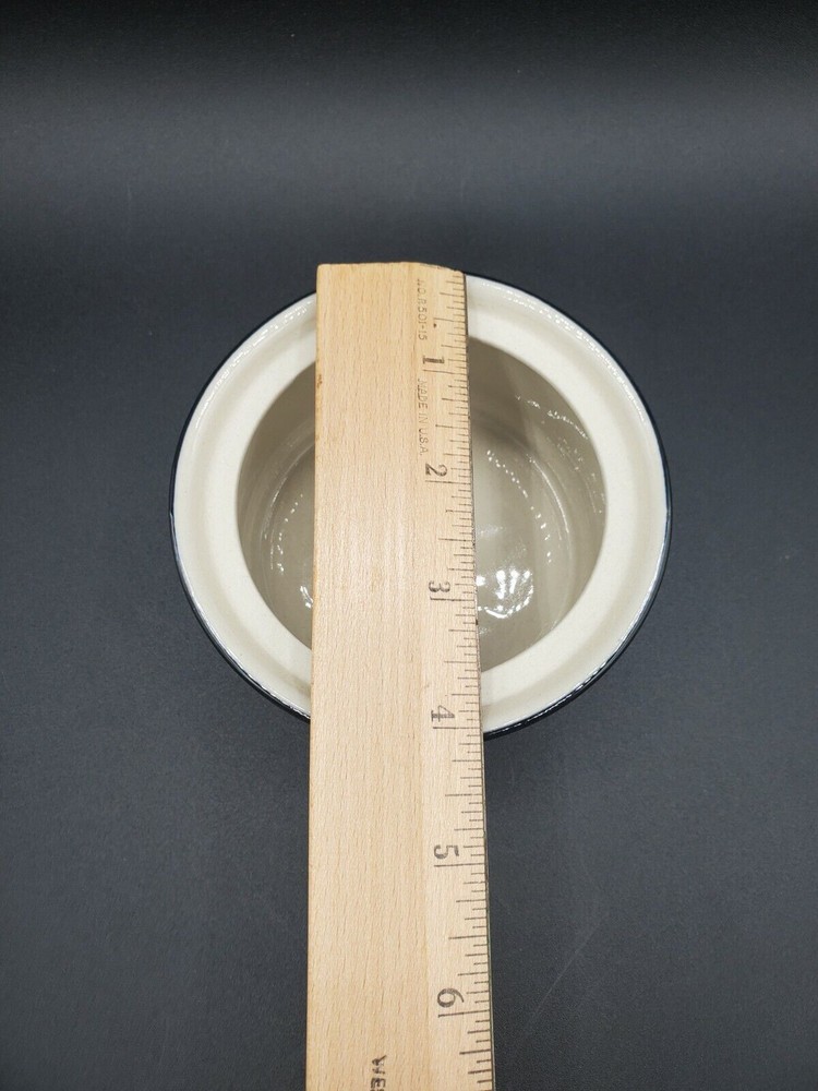 Sango Kalama Flower blue sugar dish