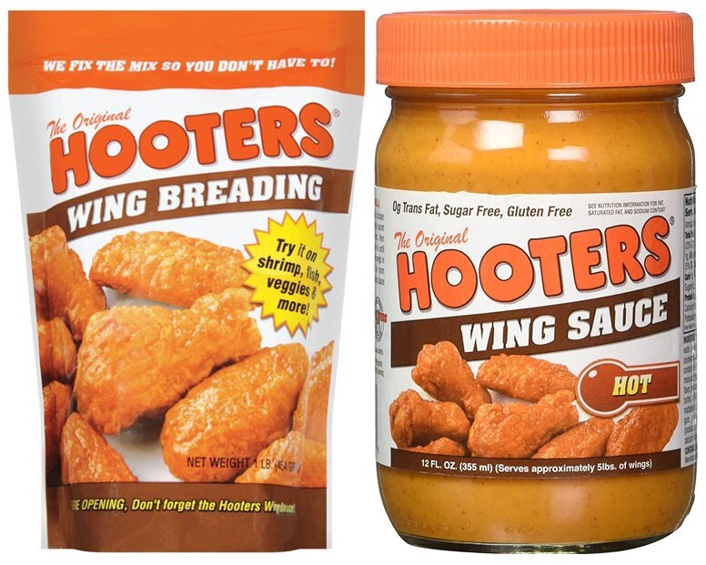 Hooters Duo Bundle - Hot Wing Sauce & Wing Breading