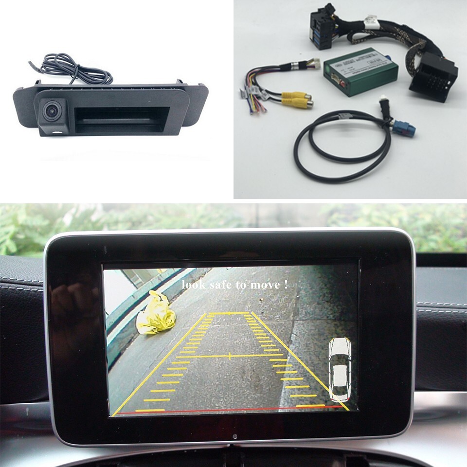For Mercedes CLA 220 2015 Reverse Backup Improved Interface Kit With Rear Camera