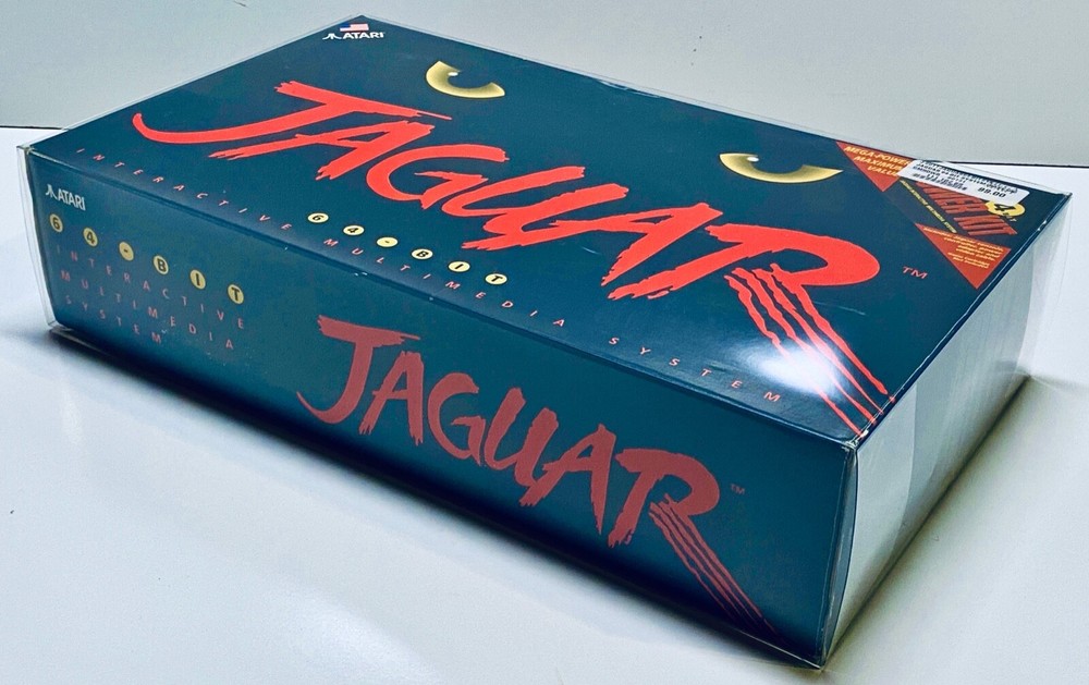 1 Console Box Protector ATARI JAGUAR Custom Made Clear Display Case .50mm PET