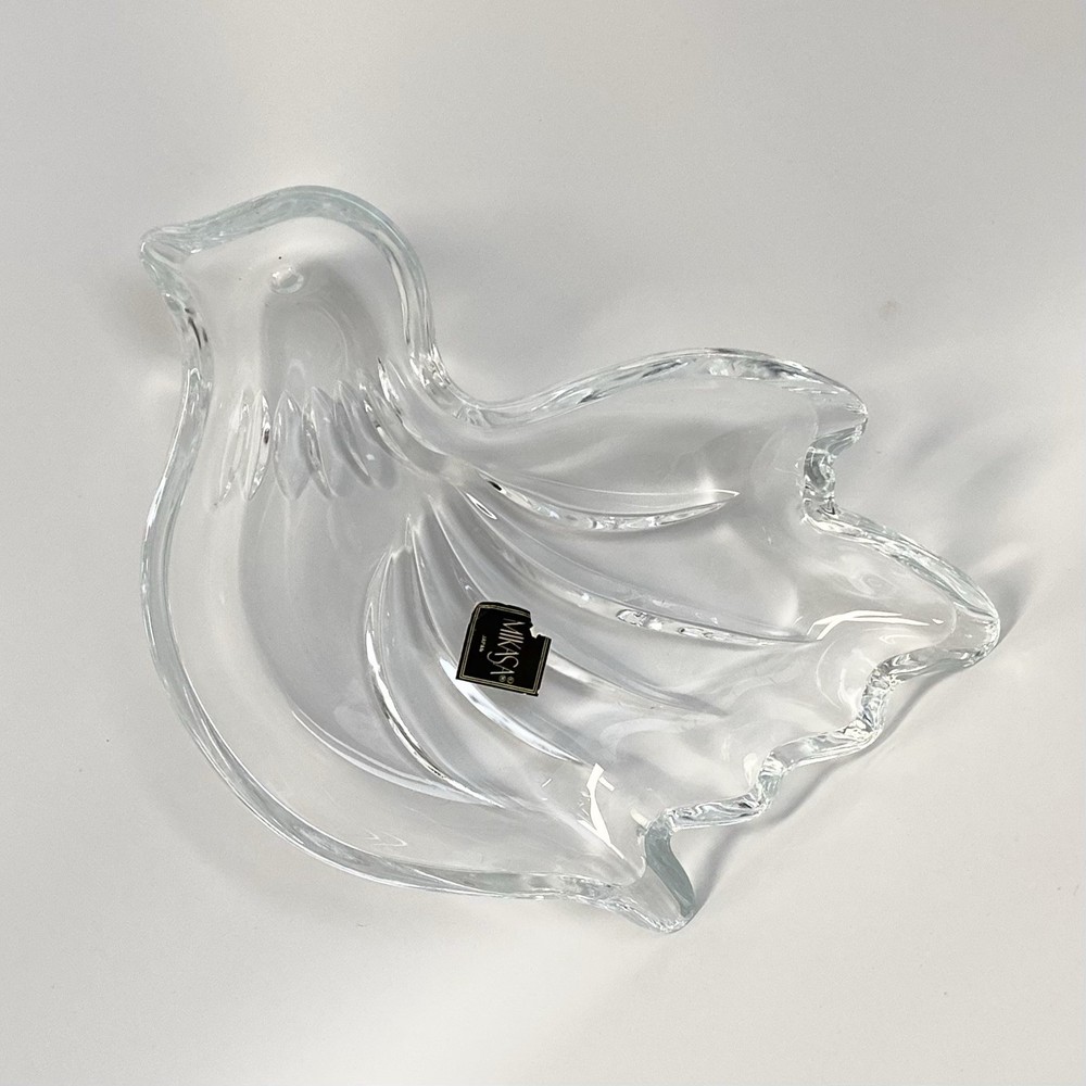 Mikasa Crystal Dove Candy Dish