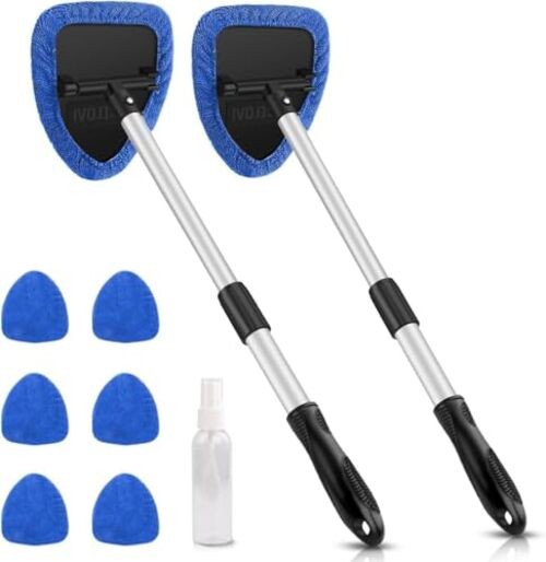 Windshield Cleaning Tool, Car Window Cleaner Windshield Cleaner with 8