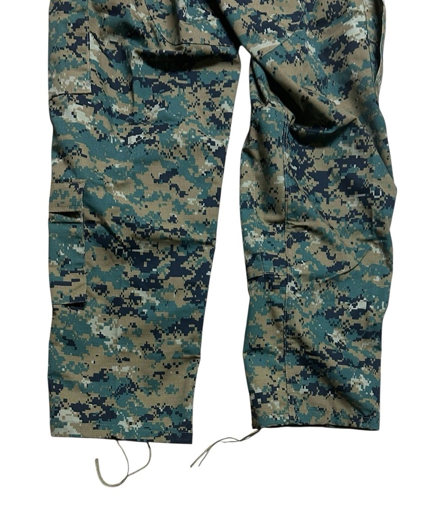 TRU SPEC TACTICAL RESPONSE UNIFORM MENS MEDIUM LONG PANTS DIGITAL CAMO RIPSTOP
