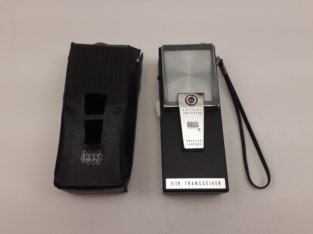 Ross 11 Transistor Transceiver, Turns On With Static, 1960s