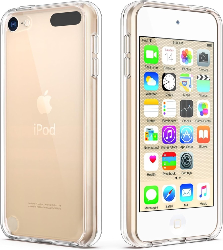 Clear iPod Touch Case with Screen Protectors