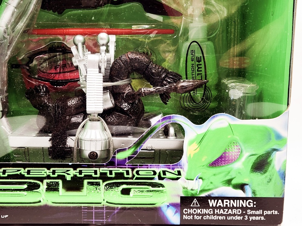 Trendmasters Operation Bug Mutate Paint Playset Robot Vtg. 1999