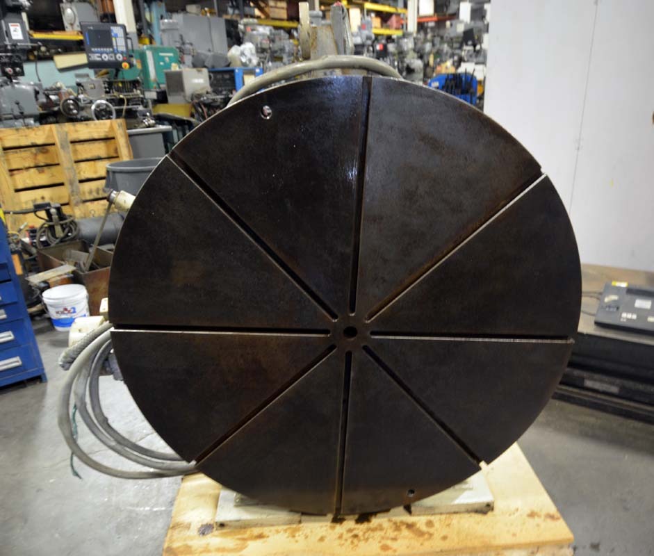 John Ramming Machine Knight Rotary Table 4 Ft. Diameter (Inv.35958)