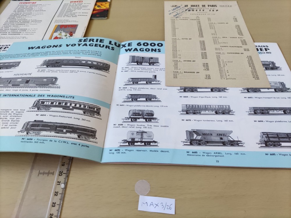JEP CATALOGUE