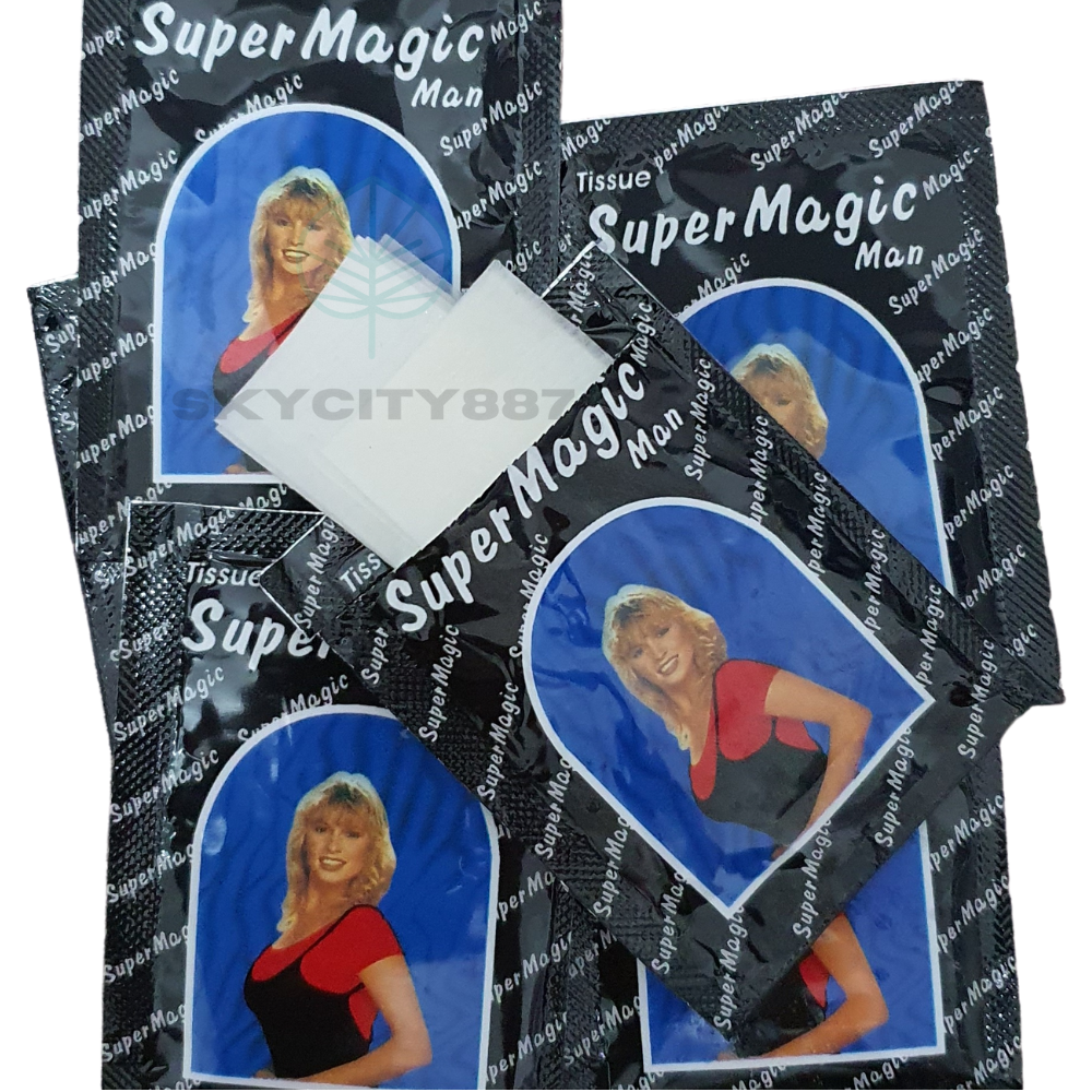 Super Antiseptic Magic Wet Tissue Longer Sex delayed ejaculation 2 box (12 pcs)