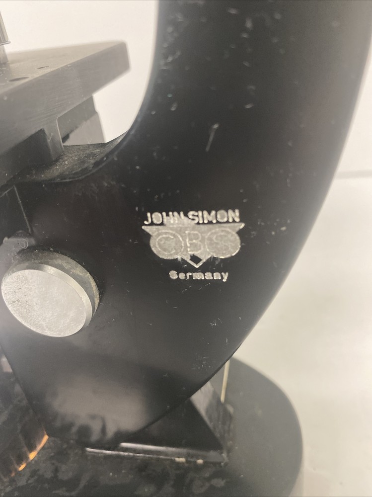 Beck Kassel Vintage Microscope/Sold As-Is/Untested/Read