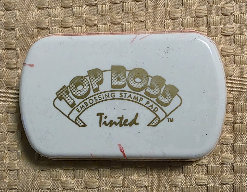 Top Brass Embossing Sealed Stamp Pad