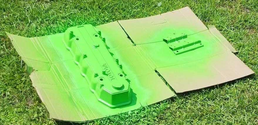Lime Green Coating Spray Can Brake Caliper Engine Custom Ceramic Paint High Temp