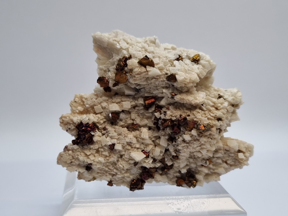 Minerals◇Calcipyrite with Siderite origin Breislar Germany