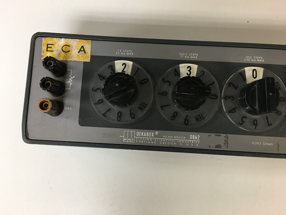 DEKABOX High Accuracy Decade Resistor DB62