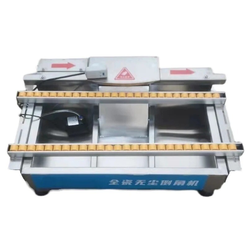 Clean Tile Chamfering Machine 2380W Stainless Steel Table Bevel Angle 45 Degrees