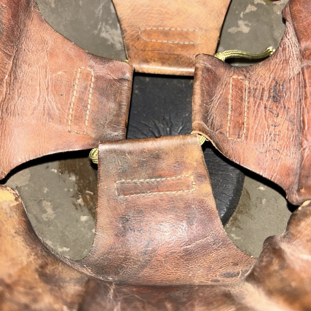 Authentic WW2 Belgian Tanker Helmet