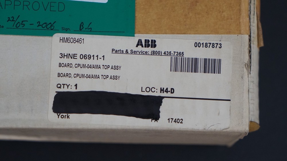 ABB 3HNE06911-1/02 PCB Module