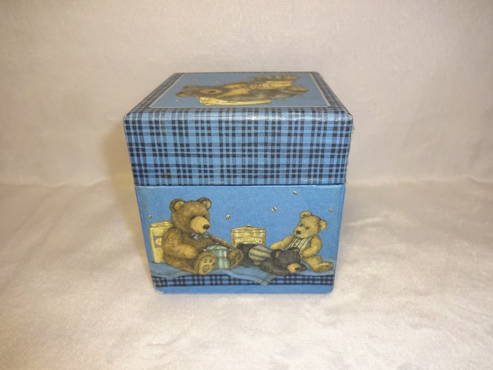 vintage BoB’s boxes Honey Bears keepsake trinket box