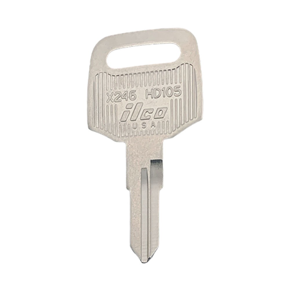 HD105 / X246 Key Blank  Nickel