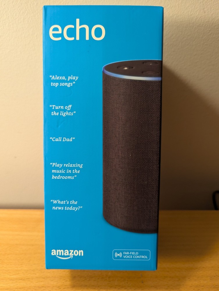 Amazon Echo (2nd Generation) Smart Speaker Alexa Voice Service Bluetooth WIFI