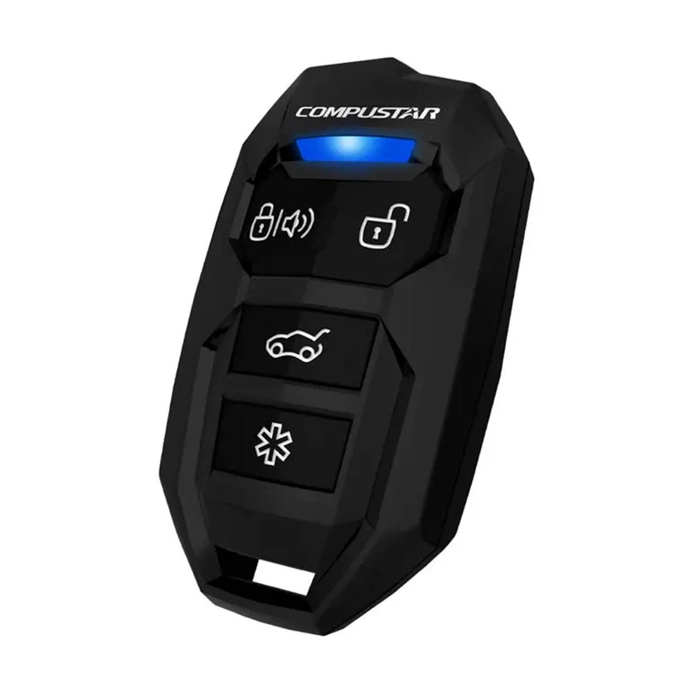 Compustar CS697-A Keyless Alarm 200' Range + Code Alarm DA1 Door Lock Actuators