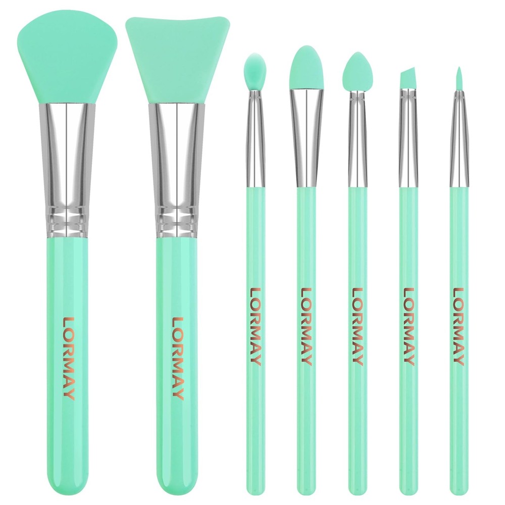 7 Pcs Silicone Brush Applicator Set for UV Resin, Epoxy Art  Makeup
