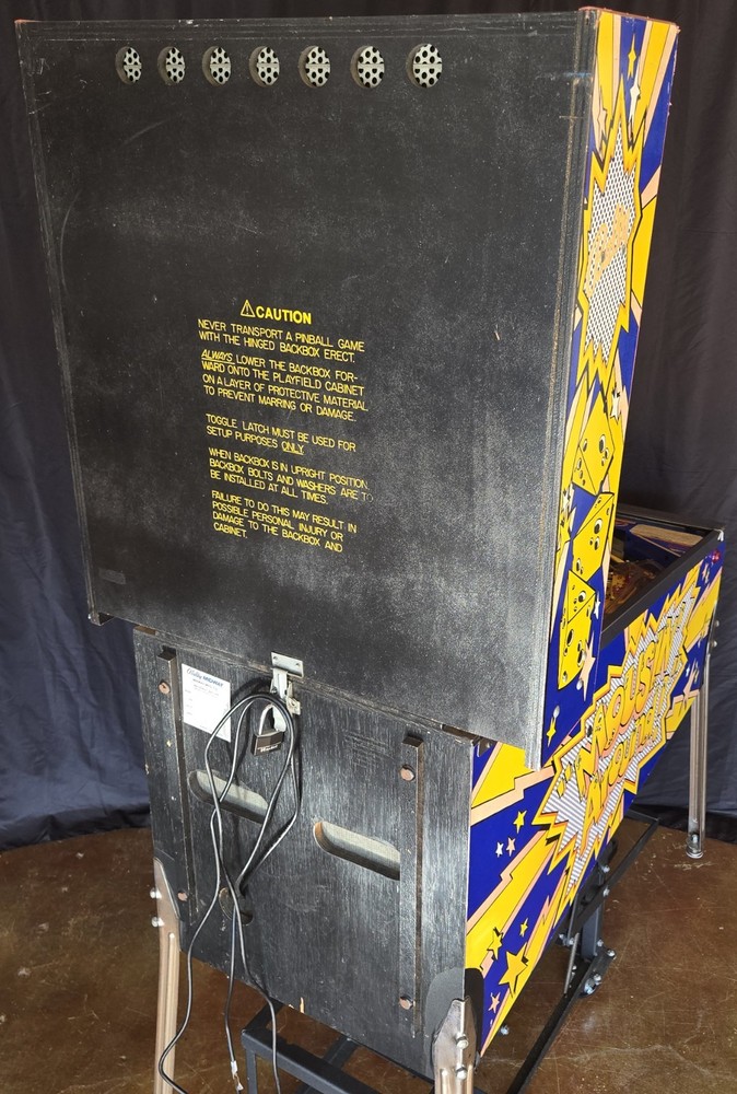 Refurbished Mousin' Around! Pinball Machine (Bally) 1989