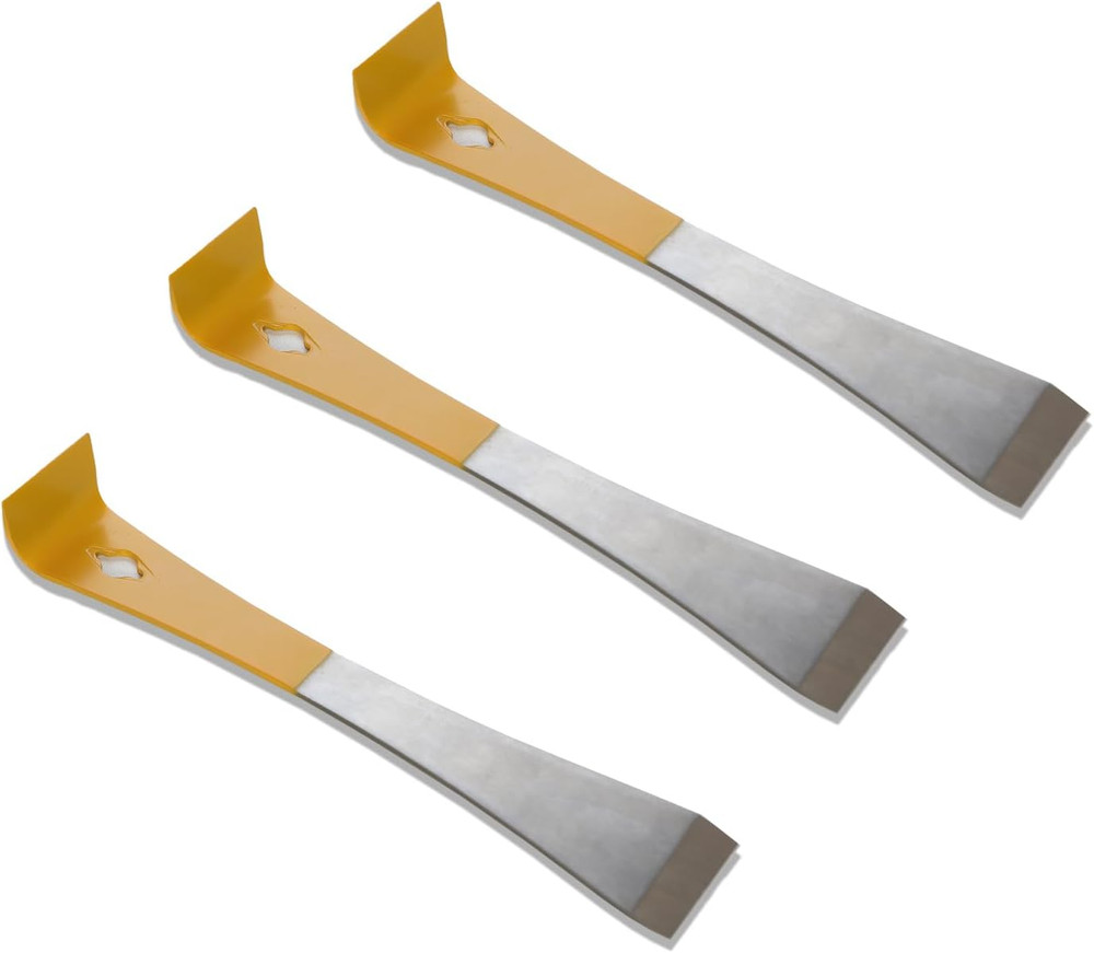 3PCS Stainless Steel Hive Scraper Tools - Beekeeping Equipment Bee Hive Hand